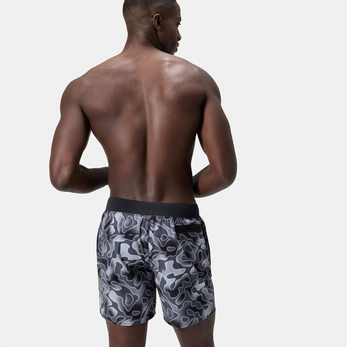 Speedo Men's Lookout Print Volley Swimming Shorts Grey Speedo Men's Lookout Print Volley Swimming Shorts Grey image number 1