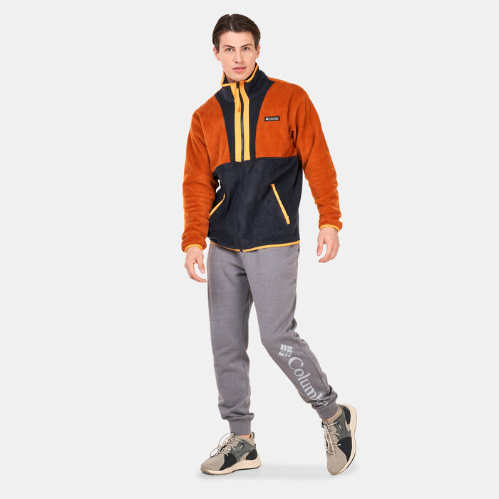 Columbia Men's Back Bowl™ Full-Zip Fleece Jacket Orange Columbia Men's Back Bowl™ Full-Zip Fleece Jacket Orange image number 2