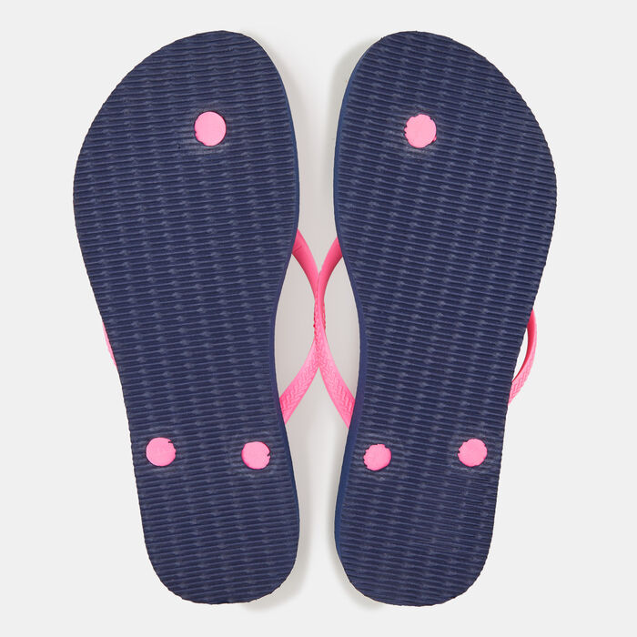 Havaianas Women's Slim Slides Blue Havaianas Women's Slim Slides Blue image number 1