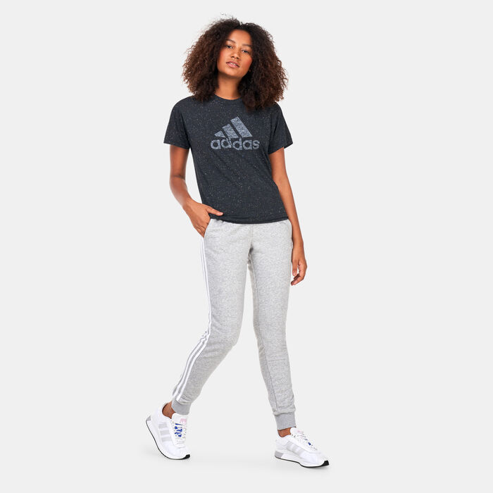 adidas Women's Future Icons Winners 3 T-Shirt Black image number 2