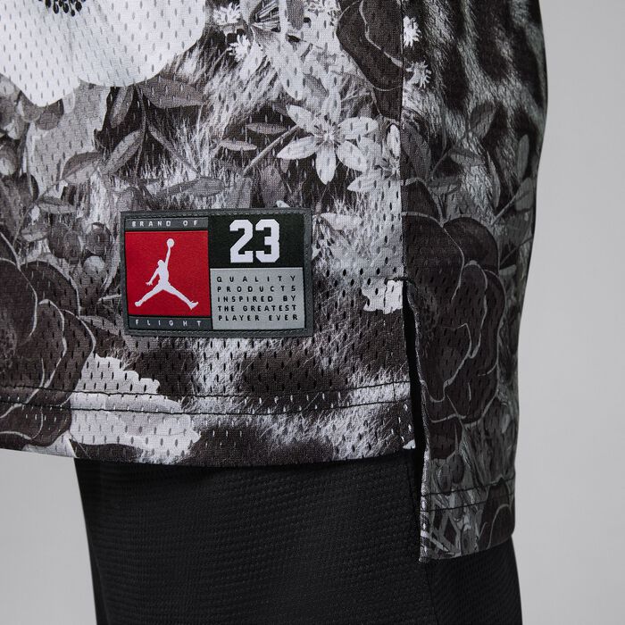 Jordan Kids' 23 Striped Jersey Top Grey Jordan Kids' 23 Striped Jersey Top Grey image number 2