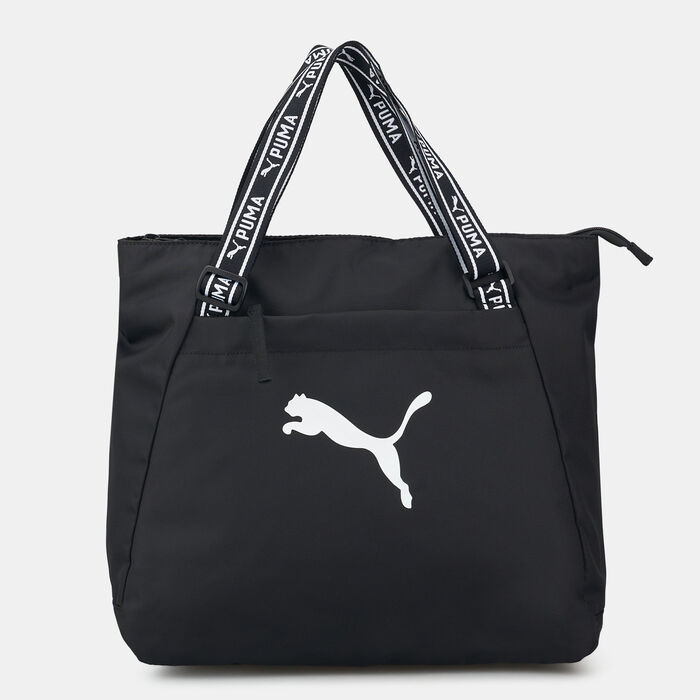 PUMA Women's AT Essentials Training Tote Bag Black image number 0