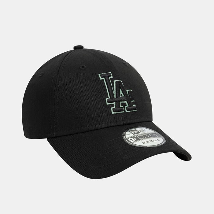 New Era Men's MLB Los Angeles Dodgers Team Outline 9FORTY Cap Black New Era Men's MLB Los Angeles Dodgers Team Outline 9FORTY Cap Black image number 2