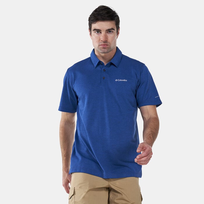 Columbia Men's HAVERCAMP™ Pique Polo Shirt Blue Columbia Men's HAVERCAMP™ Pique Polo Shirt Blue image number 0