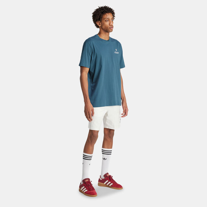 adidas Originals Men's Leisure T-Shirt Green adidas Originals Men's Leisure T-Shirt Green image number 5