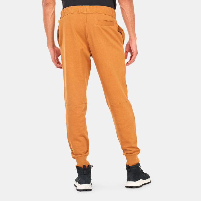 Timberland Men's Heavyweight Mixed Media Sweatpants yellow Timberland Men's Heavyweight Mixed Media Sweatpants yellow image number 1