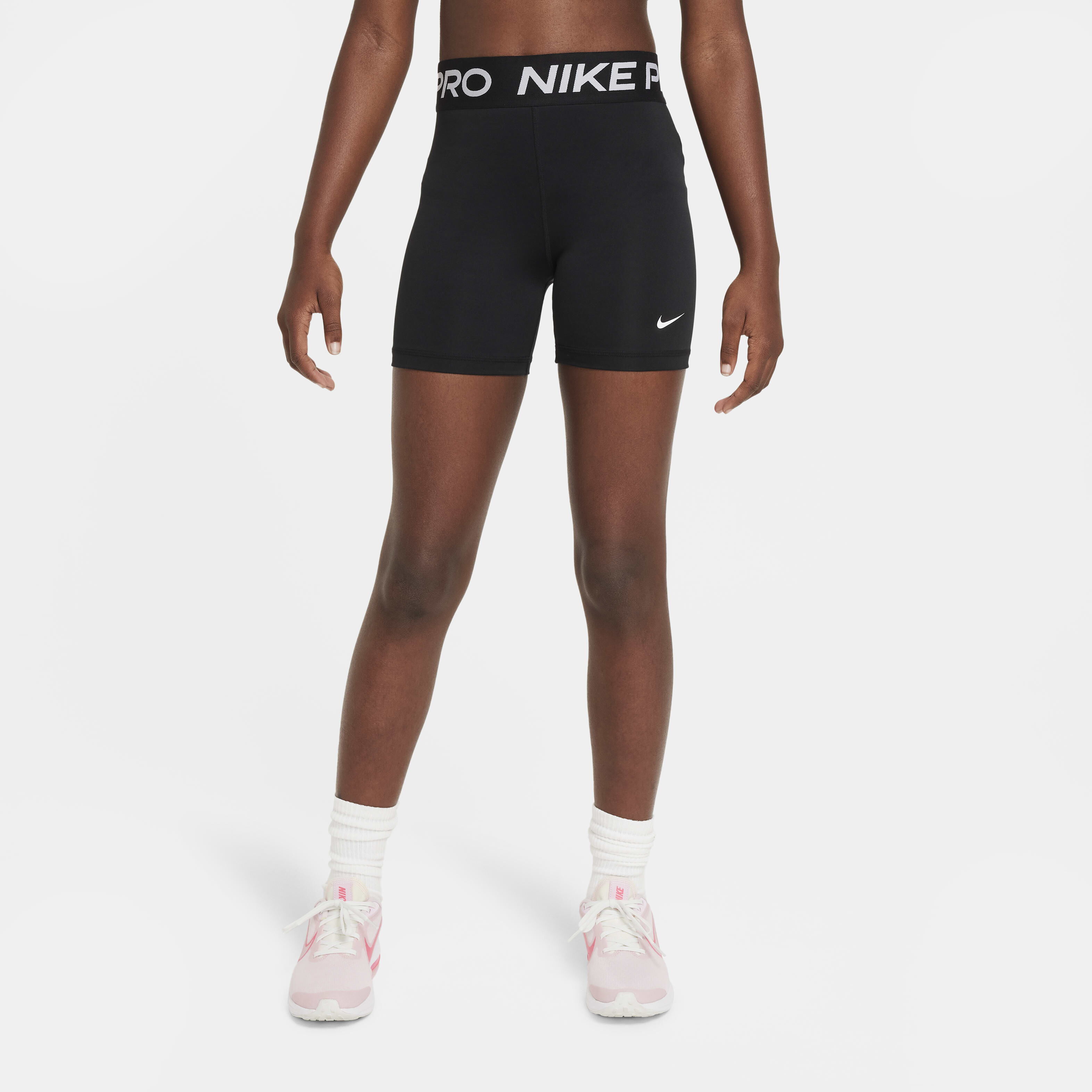 Women's nike pro shorts black cheap