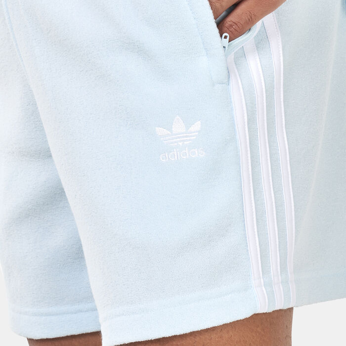 adidas Originals Men's Adicolor Classics Sports Shorts Blue adidas Originals Men's Adicolor Classics Sports Shorts Blue image number 3