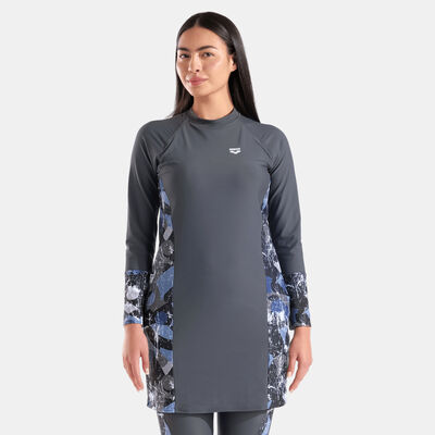 Arena Women's Modesty Swimming Tunic Multi-Color Arena Women's Modesty Swimming Tunic Multi-Color