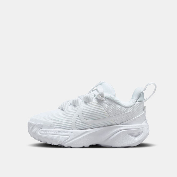 Nike Kids' Star Runner 4 Shoe (Baby And Toddler) White image number 2