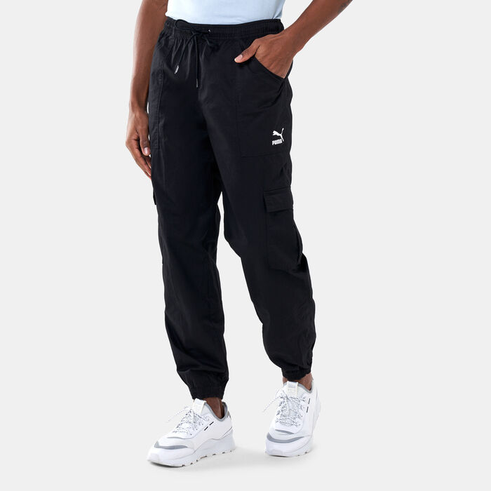 PUMA Men's Classics Cargo Pants Black PUMA Men's Classics Cargo Pants Black image number 0