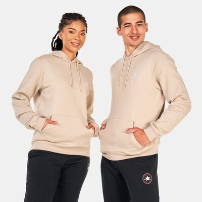 Converse Star Chevron Embroidered Classic Hoodie Beige