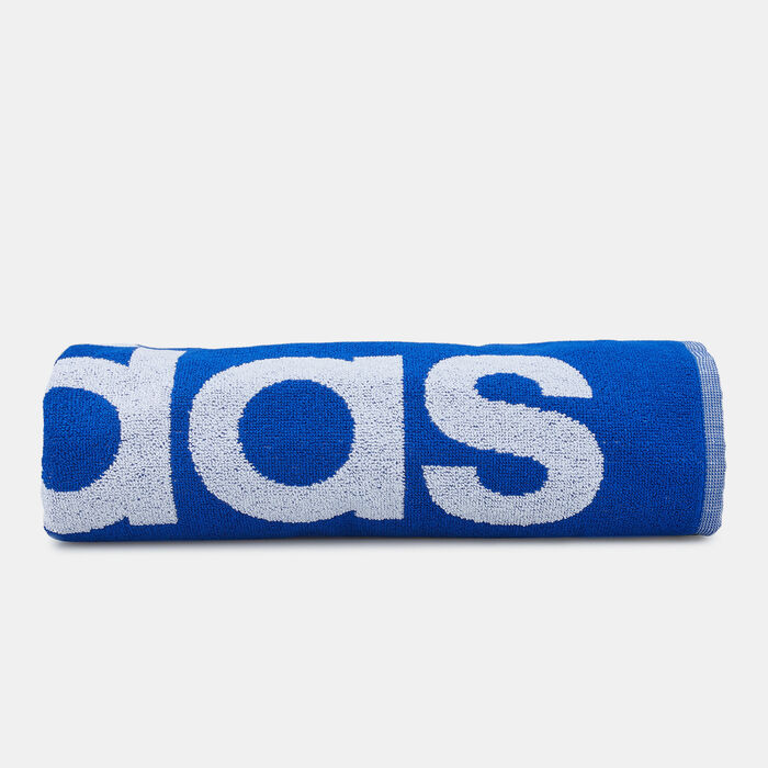 adidas Large Towel Blue image number 1