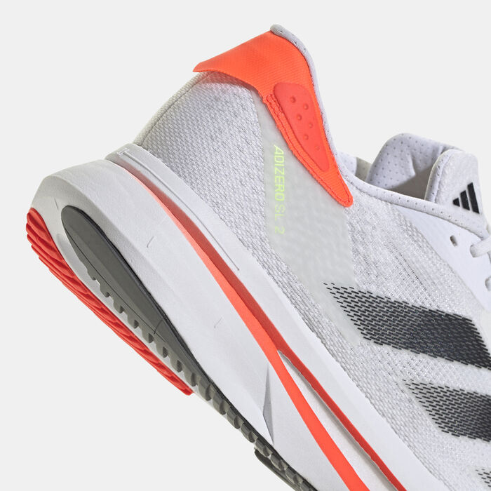 adidas Men's Adizero SL2 Running Shoes White adidas Men's Adizero SL2 Running Shoes White image number 5