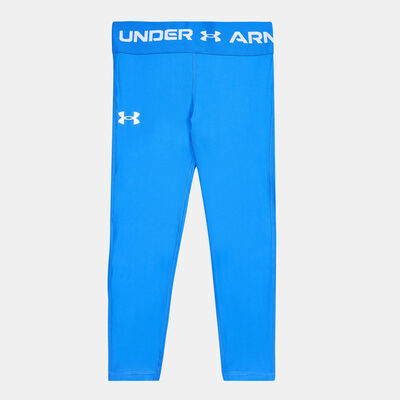 Under Armour Kids' HeatGear® Ankle Crop Leggings Blue