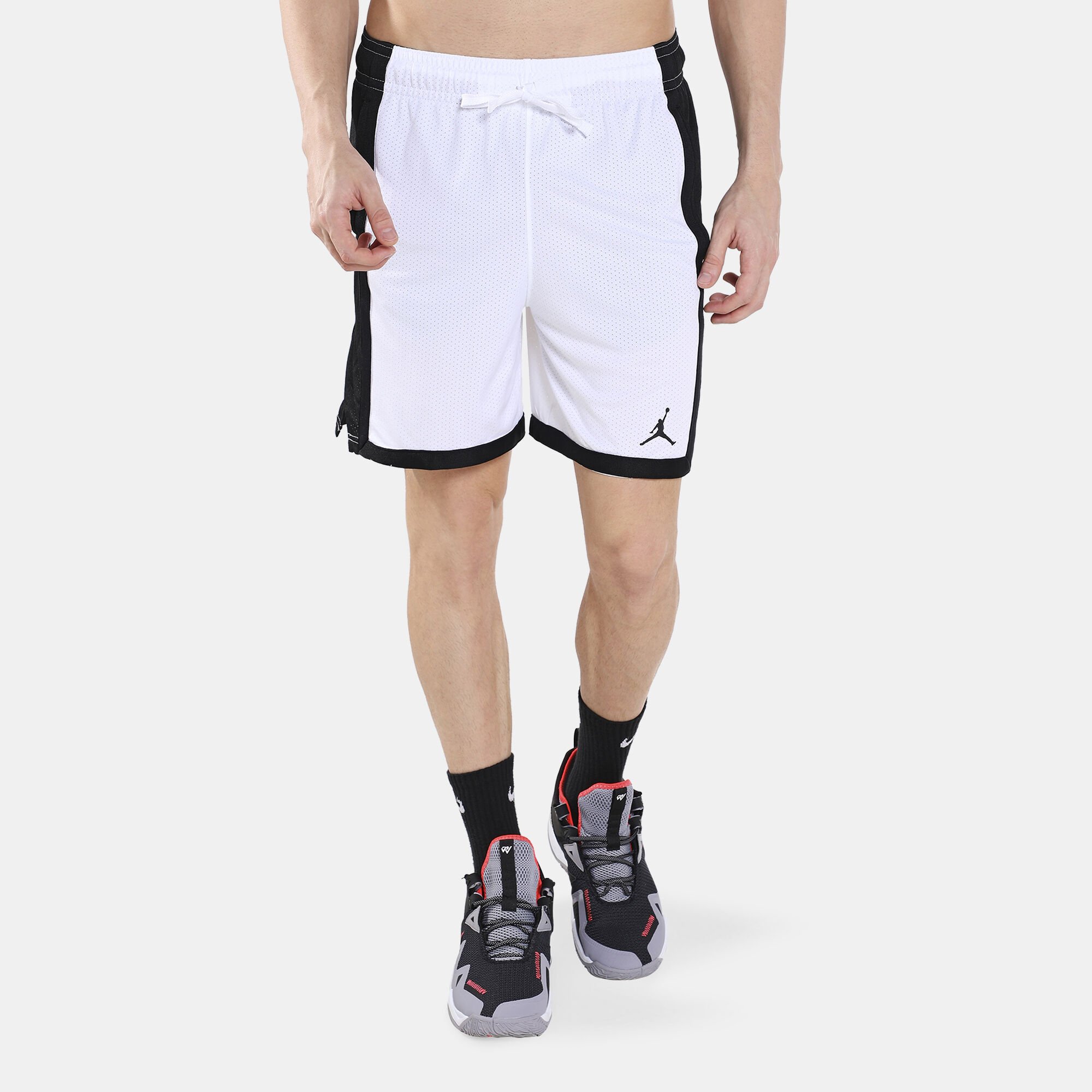Buy Jordan Men s Dri FIT Sport Diamond Shorts White in KSA SSS