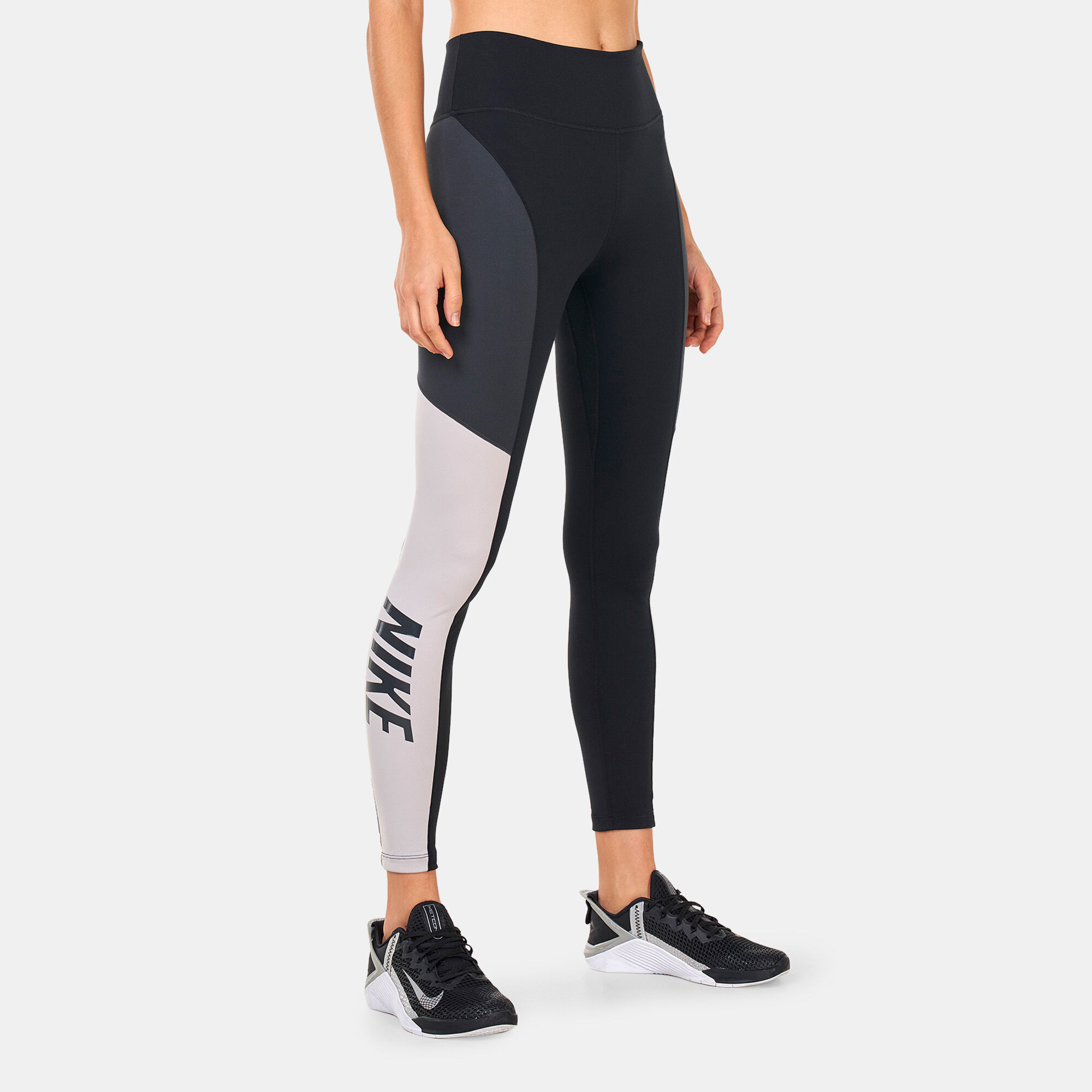 Buy Nike Women's One Dri-FIT 7/8 Leggings Black in KSA -SSS