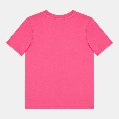 New Balance Kids' Jersey Stacked Logo T-Shirt Pink New Balance Kids' Jersey Stacked Logo T-Shirt Pink