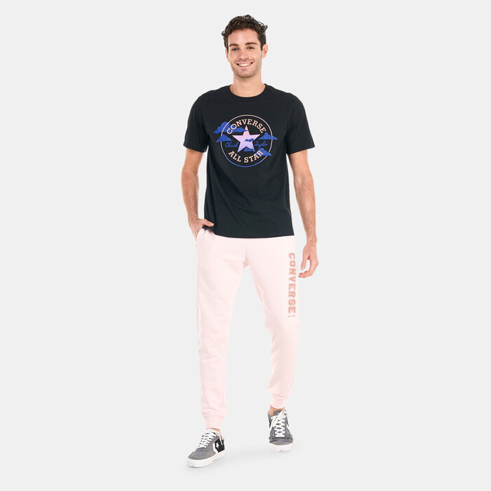 Converse Men's Go-To Clouds Graphic T-Shirt Black Converse Men's Go-To Clouds Graphic T-Shirt Black image number 2