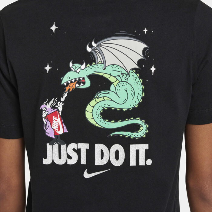 Nike Kids' Sportswear "Lunar New Year" T-Shirt Black Nike Kids' Sportswear "Lunar New Year" T-Shirt Black image number 3