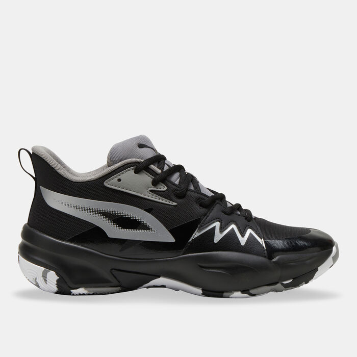 PUMA Men's Genetics Basketball Shoes Black PUMA Men's Genetics Basketball Shoes Black image number 0