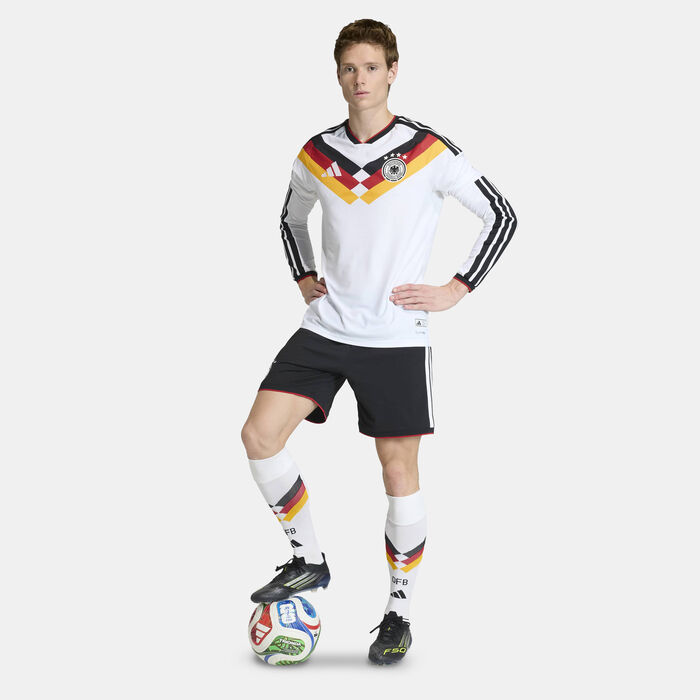 adidas Men's Germany 2026 Home Replica Football Shorts Black image number 4