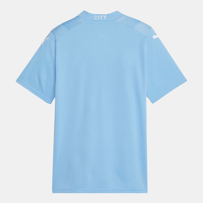 PUMA Kids' Manchester City Home Jersey - 2023/24 Blue image number 1