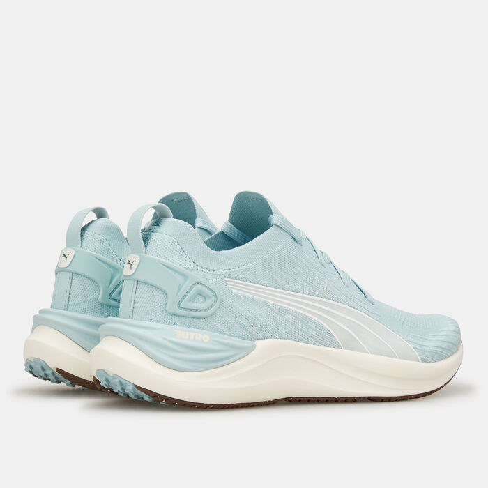 PUMA Women's Electrify NITRO 3 Knit Running Shoe Blue PUMA Women's Electrify NITRO 3 Knit Running Shoe Blue image number 2