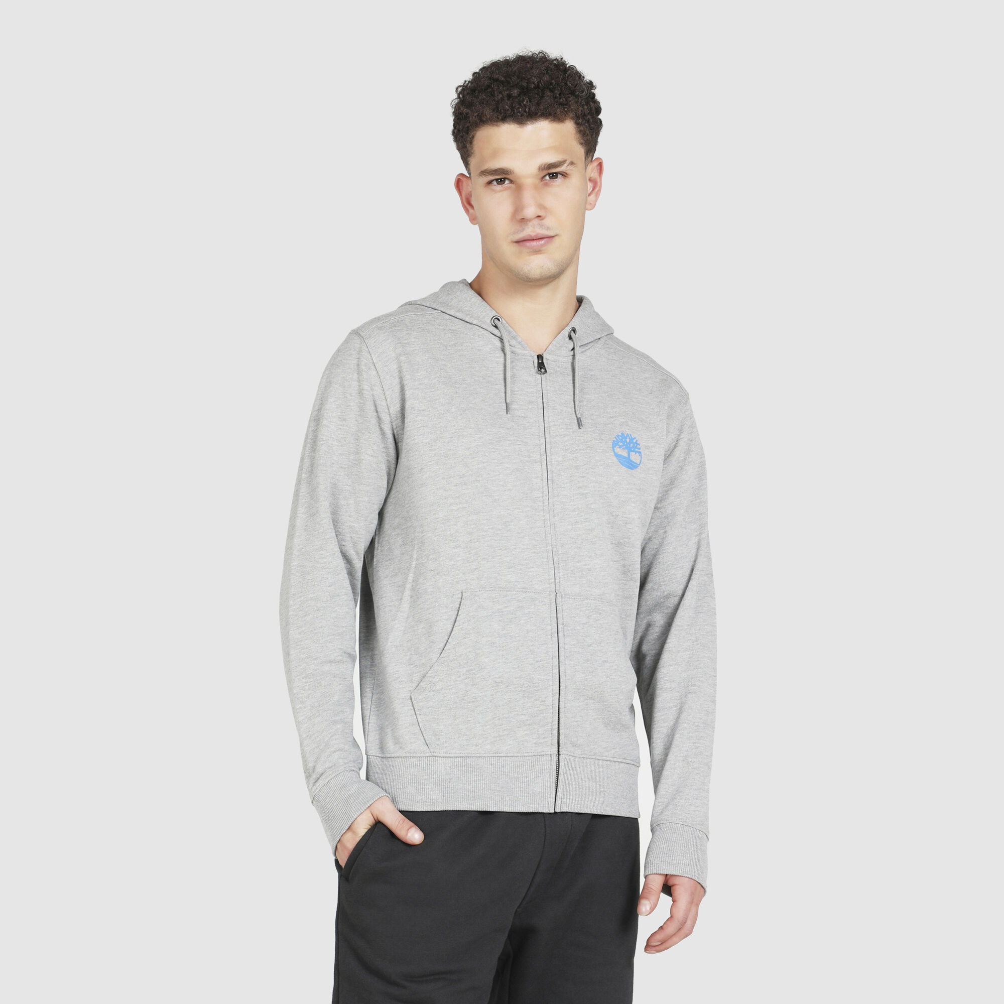 Core logo outlet borough hoodie