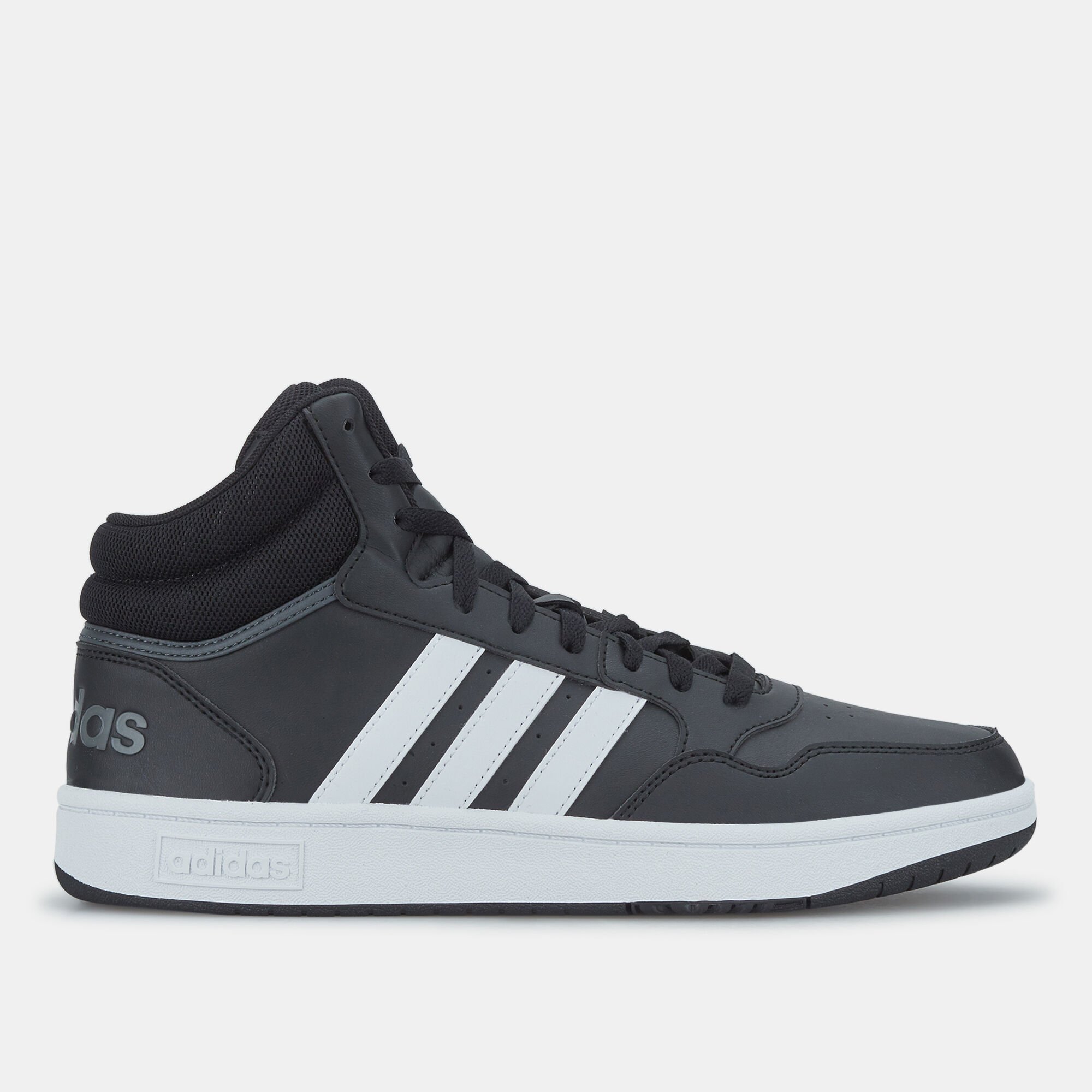 Men s Hoops 3.0 Mid Classic Vintage Shoe Black adidas in KSA SSS
