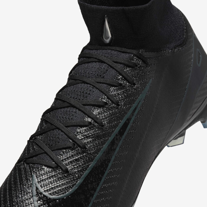 Nike Mercurial Superfly 10 Elite FG Football Shoes Black image number 7