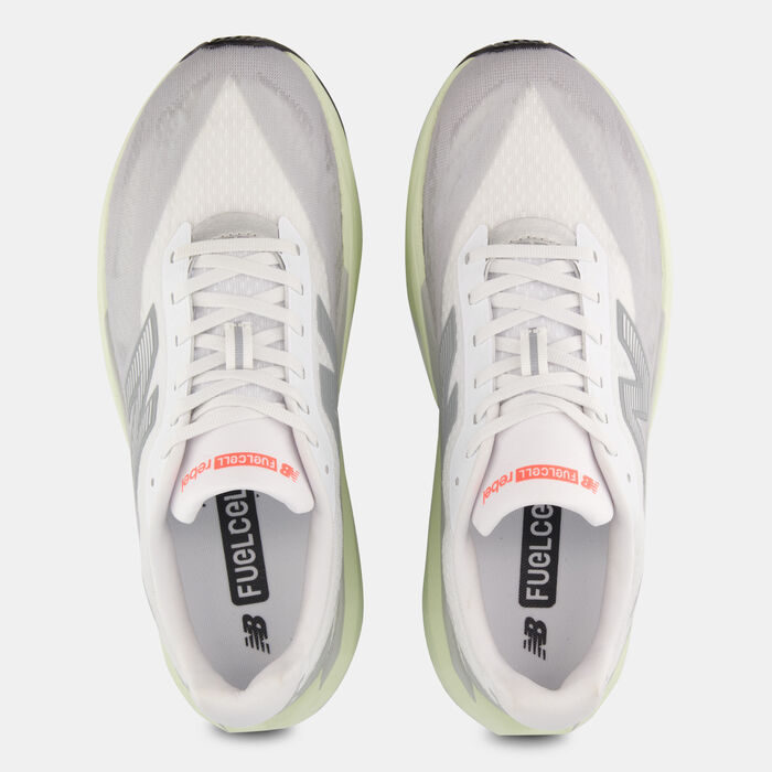 New Balance Men's FuelCell Rebel v5 Shoes Grey New Balance Men's FuelCell Rebel v5 Shoes Grey image number 4