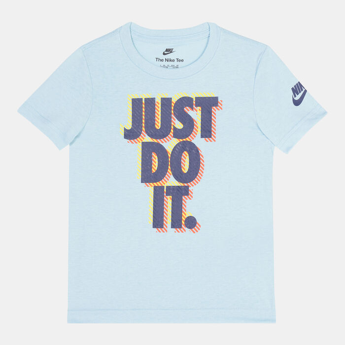 Nike Kids' 3D Graphic T-Shirt (Baby & Toddler) Blue Nike Kids' 3D Graphic T-Shirt (Baby & Toddler) Blue image number 0
