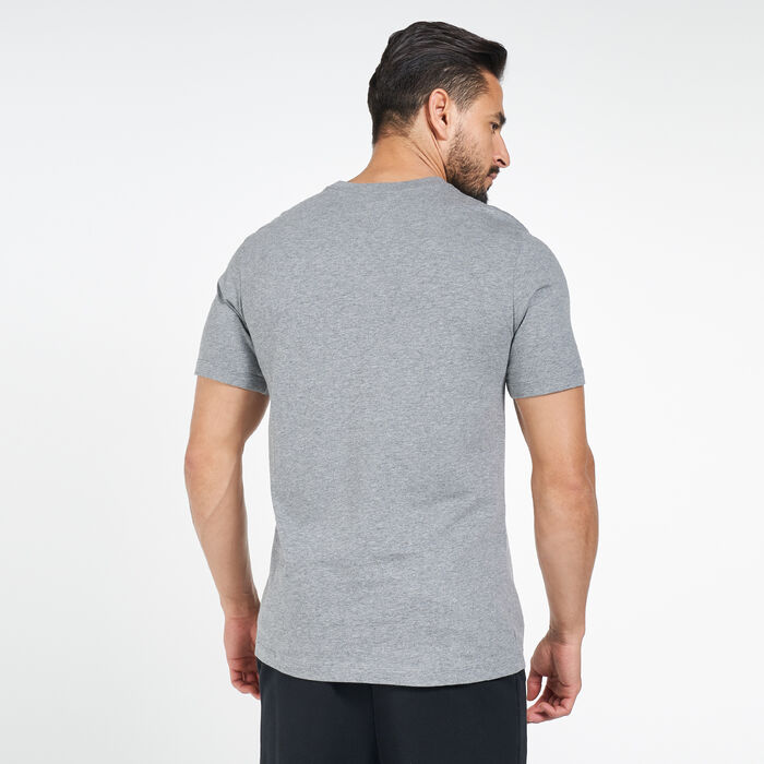 Jordan Men's Jumpman Crew T-Shirt Grey Jordan Men's Jumpman Crew T-Shirt Grey image number 1