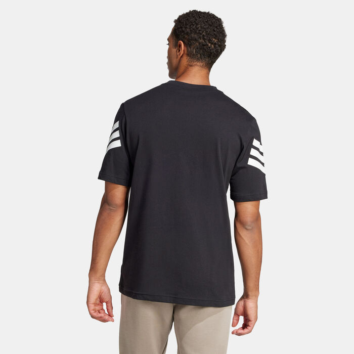 adidas Men's Future Icons 3-Stripes T-Shirt Black image number 1