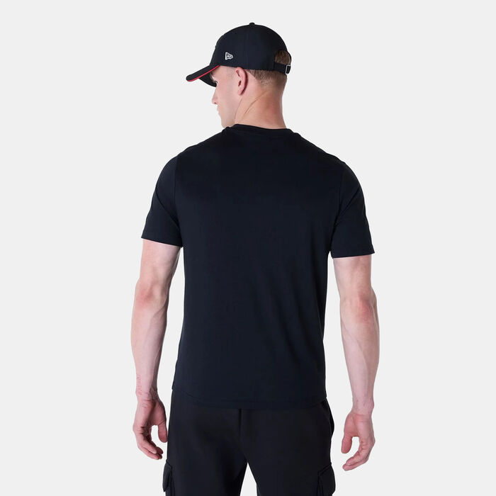 New Era Men's NBA Chicago Bulls Graphic T-Shirt Black New Era Men's NBA Chicago Bulls Graphic T-Shirt Black image number 1