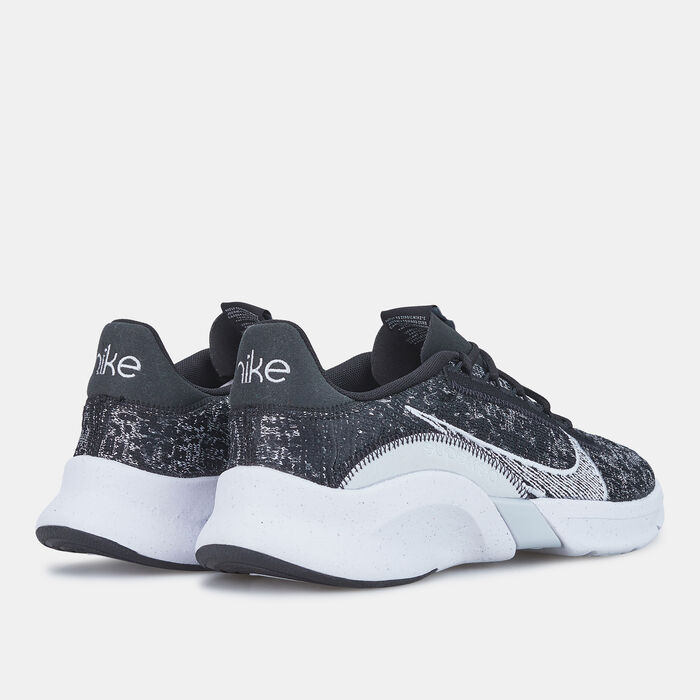 Nike Men's SuperRep Go 3 Next Nature Flyknit Training Shoes Grey image number 3