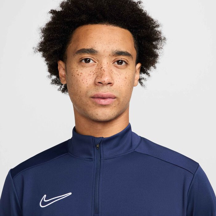 Nike Men's Academy Dri-FIT Drill Football Top Blue Nike Men's Academy Dri-FIT Drill Football Top Blue image number 2