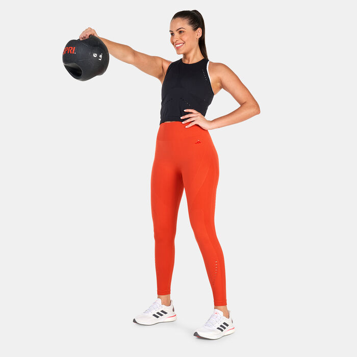 adidas Women's AEROKNIT Tank Top Black image number 2