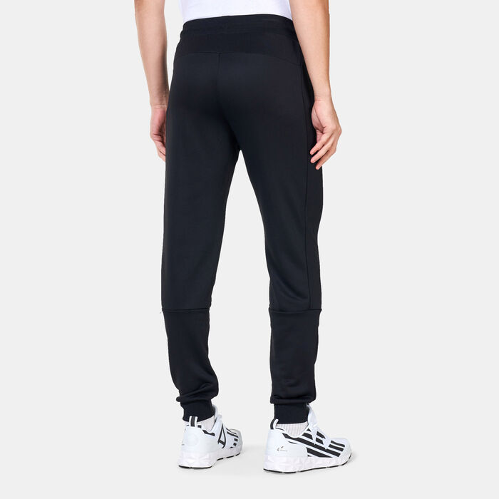 EA7 Emporio Armani Men's Logo Cargo Sweatpants Black EA7 Emporio Armani Men's Logo Cargo Sweatpants Black image number 1