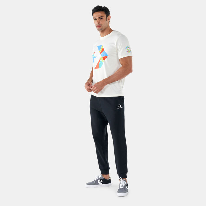 Converse Men's Peace and Unity T-Shirt White Converse Men's Peace and Unity T-Shirt White image number 2