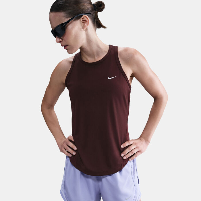 Nike Women's Tempo Dri-FIT Running Tank Top Pink image number 3