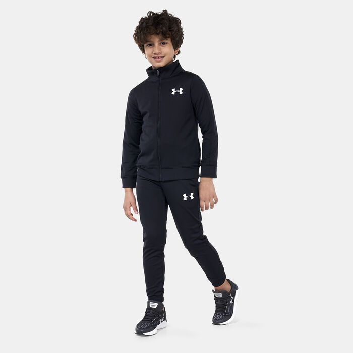 Under Armour Kids' UA Knit Tracksuit Black image number 0