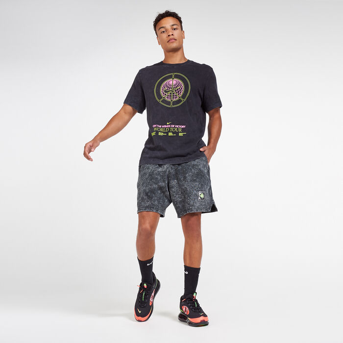 Nike Men's Sportswear Music Tour T-Shirt Black Nike Men's Sportswear Music Tour T-Shirt Black image number 2