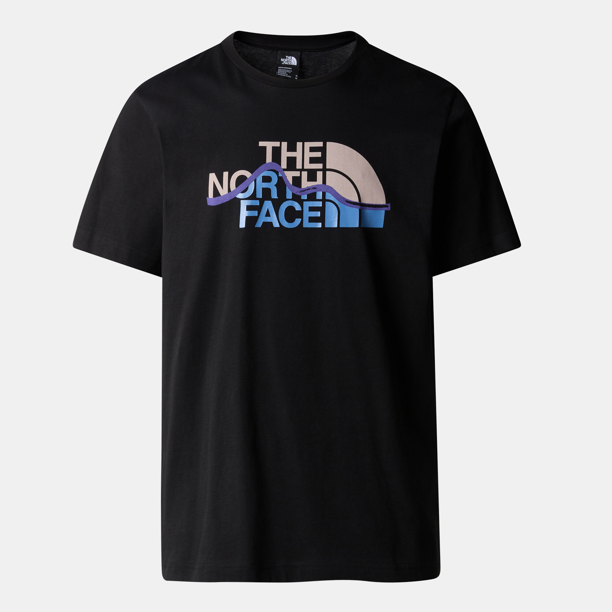 Men s Mountain Line T Shirt Black The North Face in KSA SSS