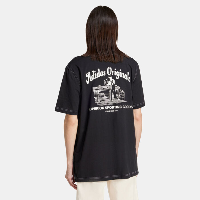 adidas Originals Men's Wabash T-Shirt Black adidas Originals Men's Wabash T-Shirt Black image number 1