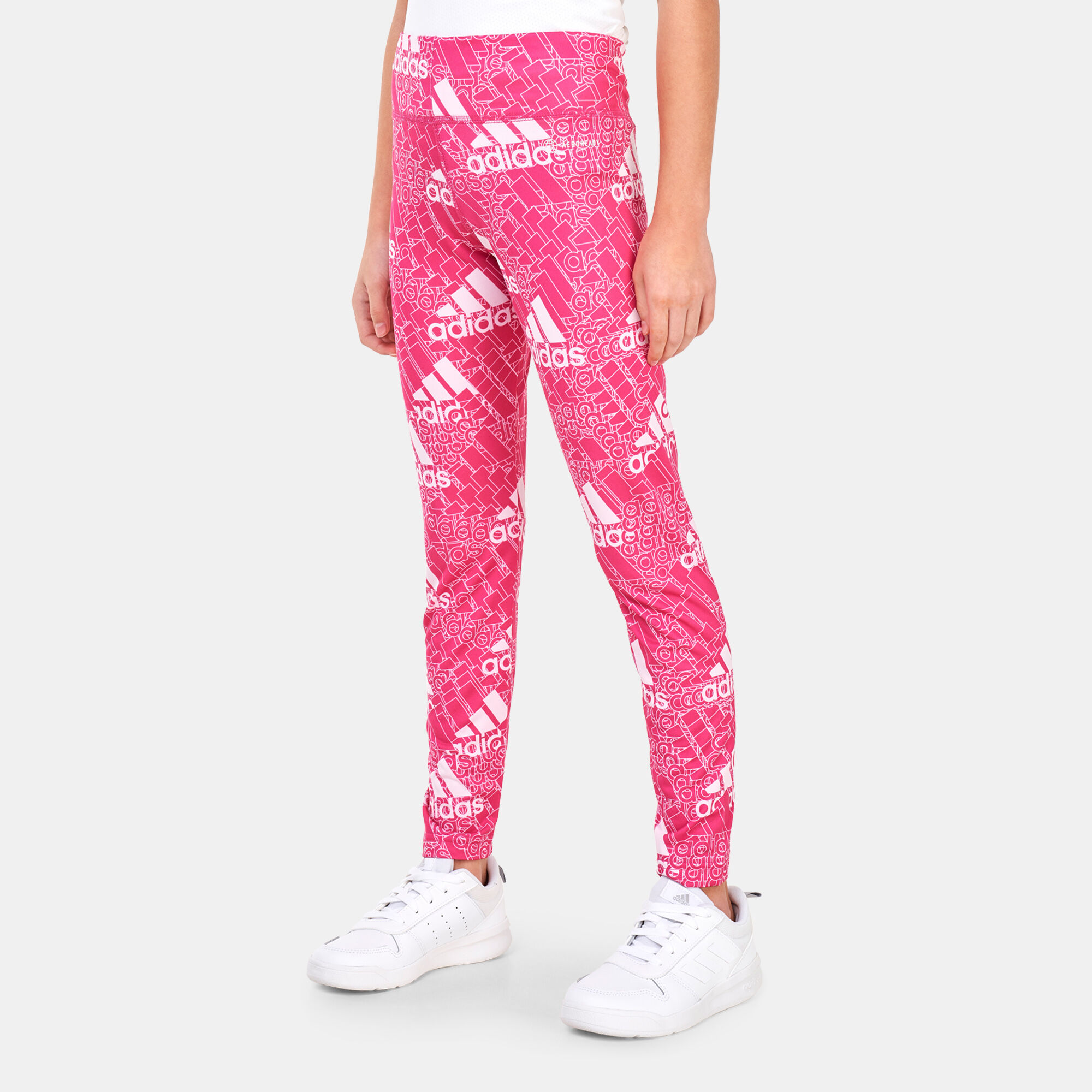 Buy adidas Kids AEROREADY Designed to Move BrandLove Leggings