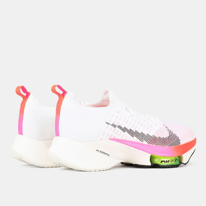 Nike Men's Air Zoom Tempo NEXT% Flyknit Shoe White Nike Men's Air Zoom Tempo NEXT% Flyknit Shoe White image number 2