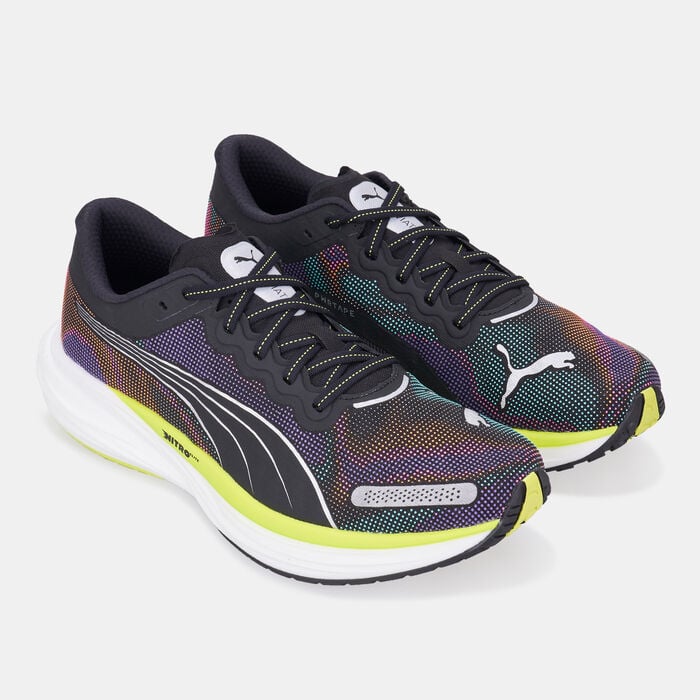 PUMA Men's Deviate NITRO 2 Running Shoes Black image number 2