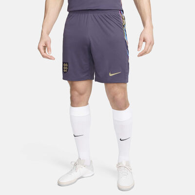 Nike Men's England 2024 Stadium Away Dri-FIT Football Replica Shorts Grey
